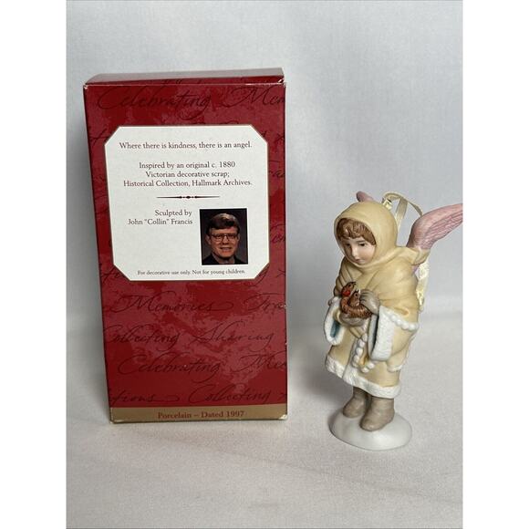 1997 Hallmark Keepsake Christmas Ornament Angel Friend Archives Collection - Picture 3 of 6